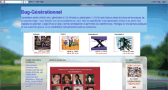 Desktop Screenshot of bug-generationnel.blogspot.com
