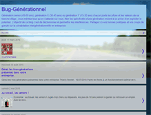 Tablet Screenshot of bug-generationnel.blogspot.com