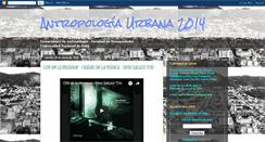 Desktop Screenshot of antropologiaurbanaunsa.blogspot.com