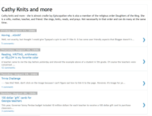 Tablet Screenshot of cathyknits.blogspot.com