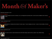 Tablet Screenshot of monthofmakers.blogspot.com