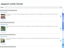 Tablet Screenshot of jaspere-jaspereslittlecorner.blogspot.com