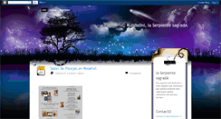 Desktop Screenshot of kundalinilaserpientesagrada.blogspot.com