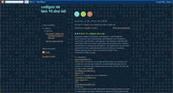 Desktop Screenshot of codigosben10.blogspot.com