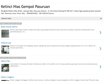 Tablet Screenshot of kelincihiaspasuruan.blogspot.com