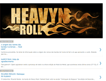 Tablet Screenshot of heavynrollmessenger.blogspot.com