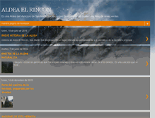 Tablet Screenshot of aldeaelrincon.blogspot.com