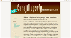 Desktop Screenshot of carajillopartylleida.blogspot.com