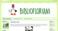 Desktop Screenshot of bibliofloriani.blogspot.com