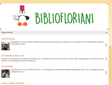 Tablet Screenshot of bibliofloriani.blogspot.com