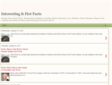 Tablet Screenshot of hot-facts.blogspot.com