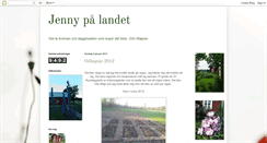 Desktop Screenshot of jennypalandet.blogspot.com