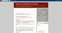 Desktop Screenshot of compare-web-hosting-11.blogspot.com