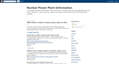 Desktop Screenshot of nuclearpowerplantinfo.blogspot.com