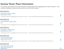 Tablet Screenshot of nuclearpowerplantinfo.blogspot.com