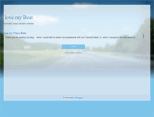 Tablet Screenshot of ilovemybeat.blogspot.com