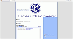 Desktop Screenshot of liceudiscovery.blogspot.com