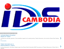 Tablet Screenshot of idscambodia.blogspot.com