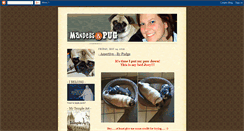 Desktop Screenshot of mandersnpug.blogspot.com