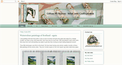 Desktop Screenshot of gillianmcmurray.blogspot.com