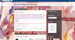 Desktop Screenshot of mundorosadedeinha.blogspot.com
