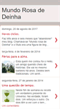Mobile Screenshot of mundorosadedeinha.blogspot.com