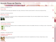 Tablet Screenshot of mundorosadedeinha.blogspot.com