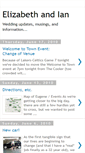 Mobile Screenshot of elizabethandiansbigday.blogspot.com