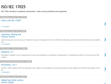 Tablet Screenshot of isoiec17025.blogspot.com