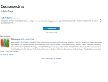 Tablet Screenshot of cosasnuestrasblog.blogspot.com