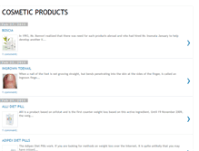 Tablet Screenshot of mycosmeticproducts.blogspot.com