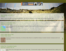 Tablet Screenshot of plainstrails.blogspot.com