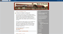 Desktop Screenshot of benbrooklibrary.blogspot.com