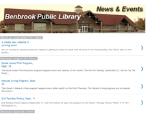 Tablet Screenshot of benbrooklibrary.blogspot.com