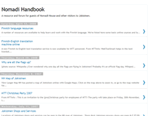 Tablet Screenshot of nomadihandbook.blogspot.com