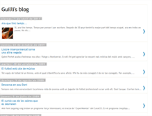 Tablet Screenshot of guillisblog.blogspot.com