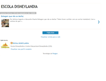 Tablet Screenshot of escoladisneylandia.blogspot.com