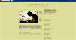 Desktop Screenshot of escritoresperuanos.blogspot.com