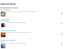 Tablet Screenshot of materialvisual.blogspot.com
