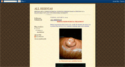 Desktop Screenshot of herniacure.blogspot.com