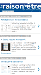 Mobile Screenshot of la-raison.blogspot.com