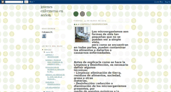 Desktop Screenshot of jovenesenfermerasenaccion.blogspot.com