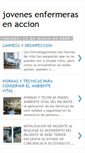 Mobile Screenshot of jovenesenfermerasenaccion.blogspot.com
