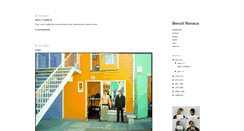 Desktop Screenshot of benoitrenaux.blogspot.com