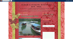 Desktop Screenshot of ilhamlangkawiholidays.blogspot.com