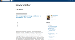Desktop Screenshot of gowryshankar.blogspot.com