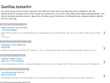 Tablet Screenshot of gunillastextarkiv.blogspot.com