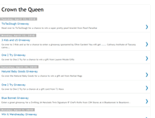 Tablet Screenshot of crownthequeen.blogspot.com