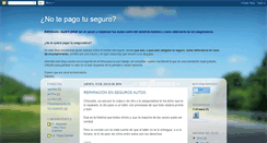 Desktop Screenshot of nopagoelseguro.blogspot.com