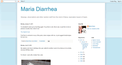 Desktop Screenshot of mariadiarrhea.blogspot.com